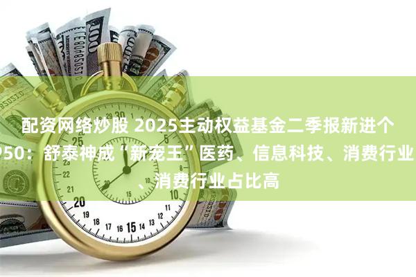配资网络炒股 2025主动权益基金二季报新进个股TOP50：舒泰神成“新宠王”医药、信息科技、消费行业占比高